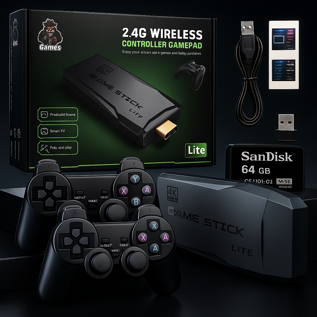 CONSOLA GAMER RETRO HD